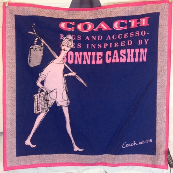 Coach Accessories - 🆕 Coach Bon Band "Gone Fishin" Scarf/ Bandana